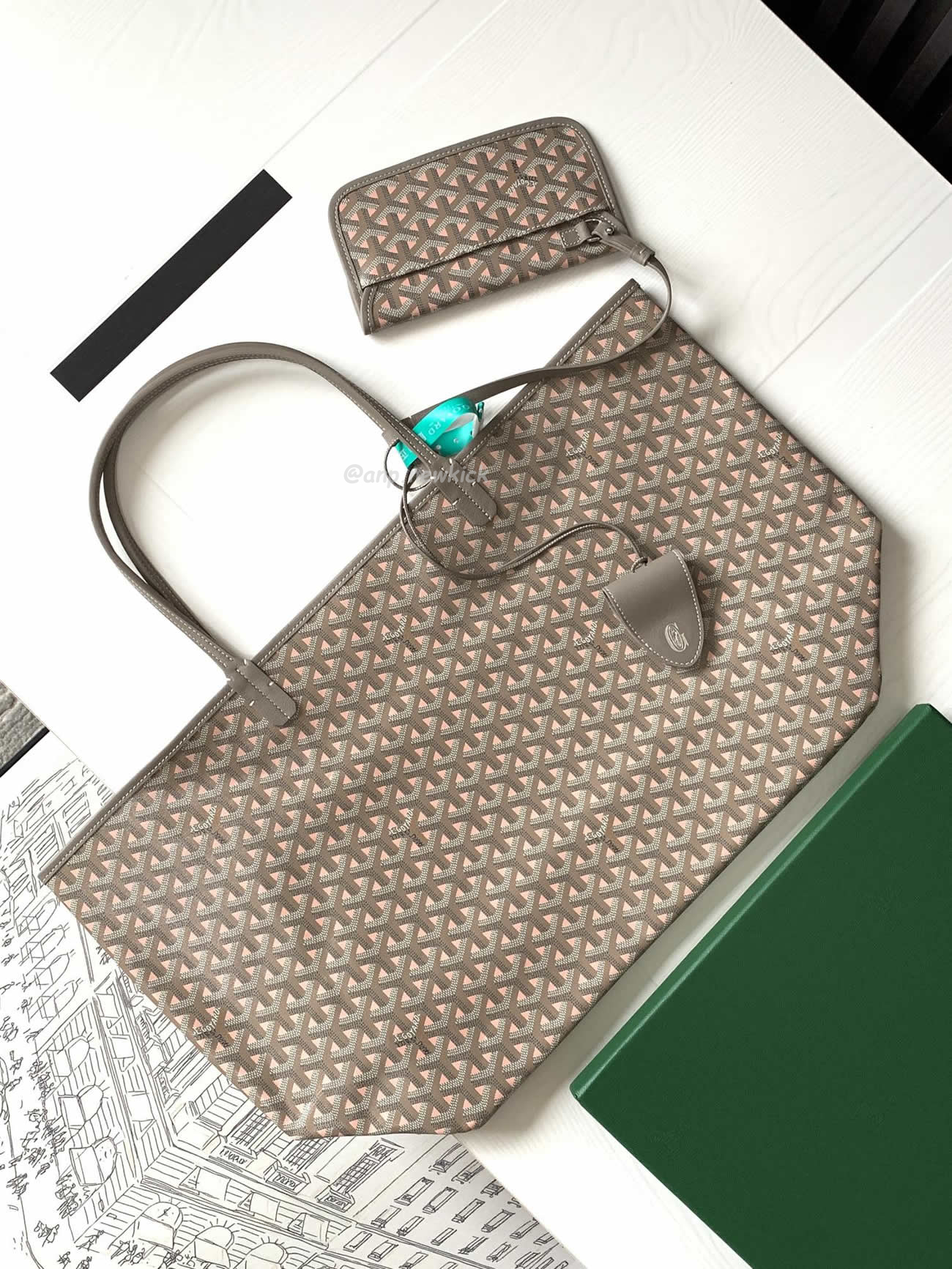 Goyard Saint Louis Claire Voie Gm Bag (10) - www.newkick.vip